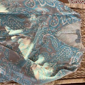 Paisley V-Neck Sweater